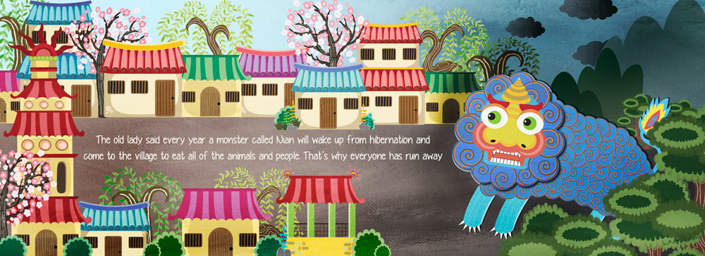 new year story nian nian the story of a cny creative new year story nian nian the story of a cny creative