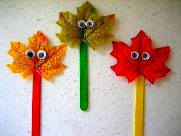 Fall: Leaf puppets (Speaking) – Creative Chinese
