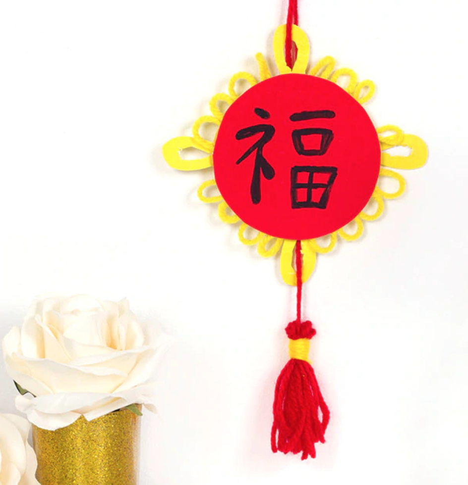 Lucky Sign for Chinese New Year （福) – Creative Chinese